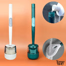 Brosse wc avec produit intégré