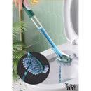 Brosse wc avec réservoir produit