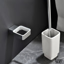 Brosse wc avec support ceramique