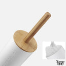 Brosse wc bambou et blanc