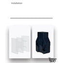 Brosse wc basculante