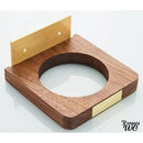 Brosse wc blanc bois céramique