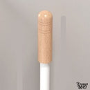 Brosse wc blanc et bois