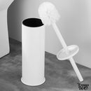 Brosse wc blanc mat