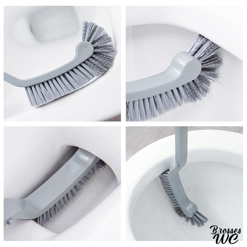 Brosse wc blanche