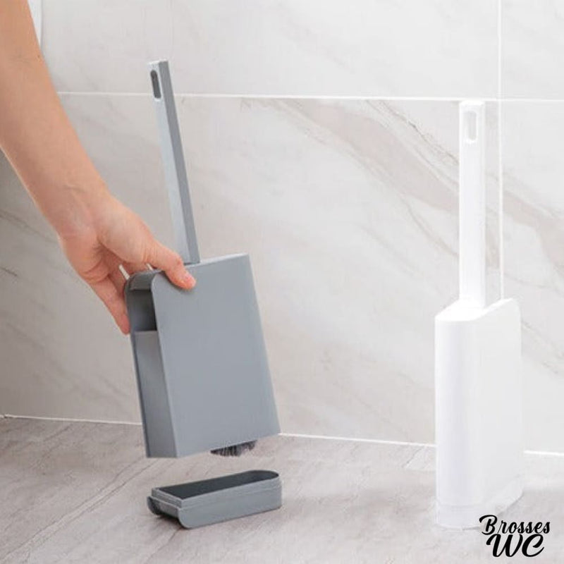 Brosse wc blanche