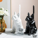 Brosse wc bouledogue