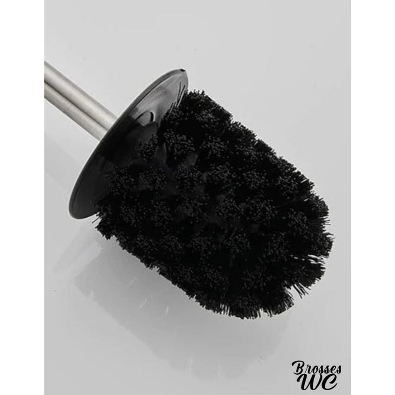 Brosse wc design gris