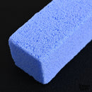 Brosse wc en pierre ponce bleu