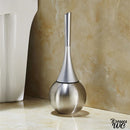 Brosse wc gris argent