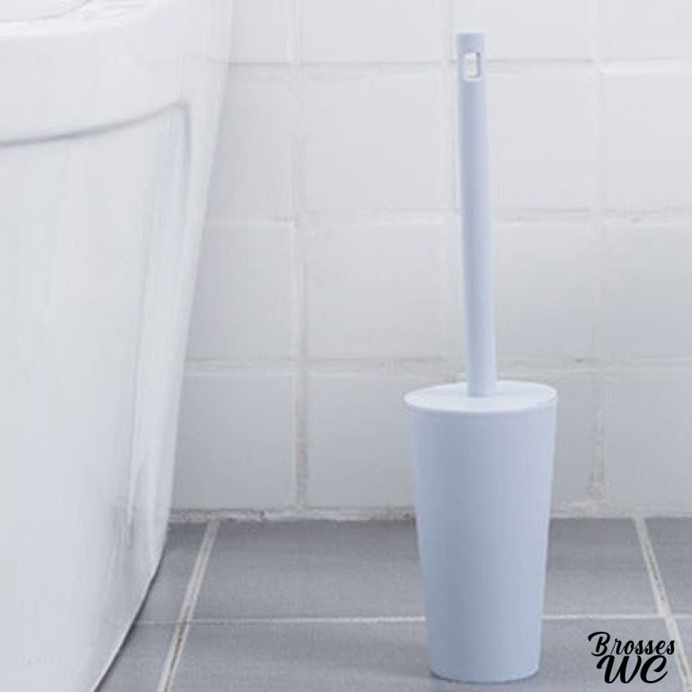 Brosse de toilette utile poignée pliée 1 pièce 4 cm * 20,5 cm nettoyage  plast