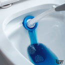 Brosse wc jetable blanche