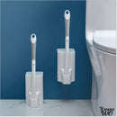 Brosse wc jetable blanche