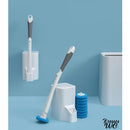 Brosse wc jetable blanche