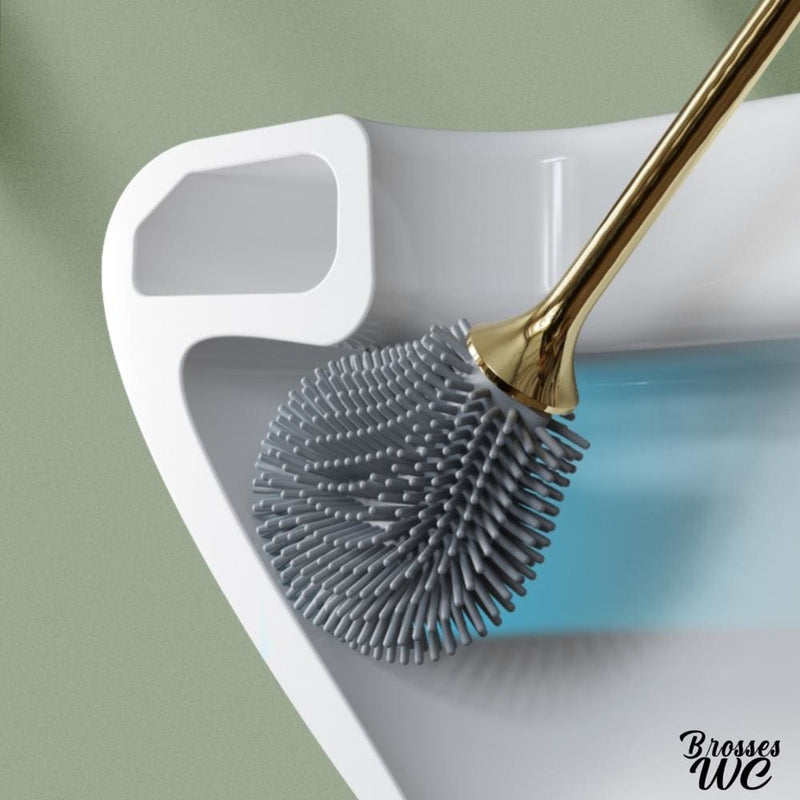 Brosse WC Murale Acier — Azulejossola