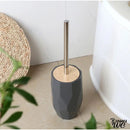 Brosse wc résine gris ou blanc