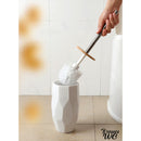 Brosse wc résine gris ou blanc