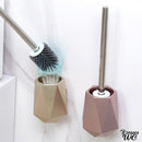 Brosse wc rose