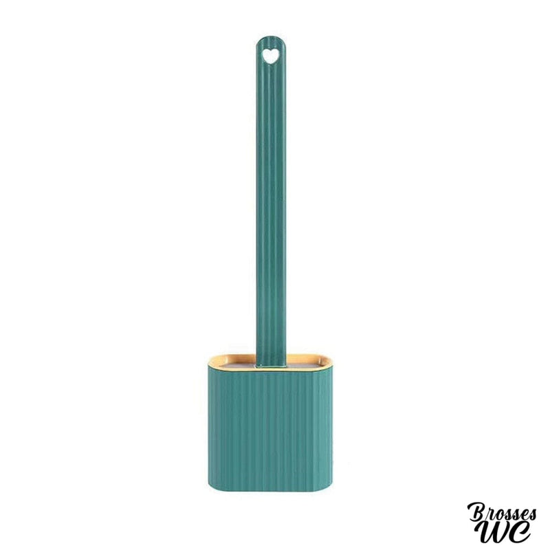 Brosse WC silicone plate