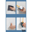 Brosse wc silicone plate