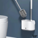 Double brosse wc blanche