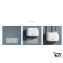 Double brosse wc blanche