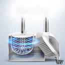 Double brosse wc blanche