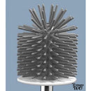 Double brosse wc blanche