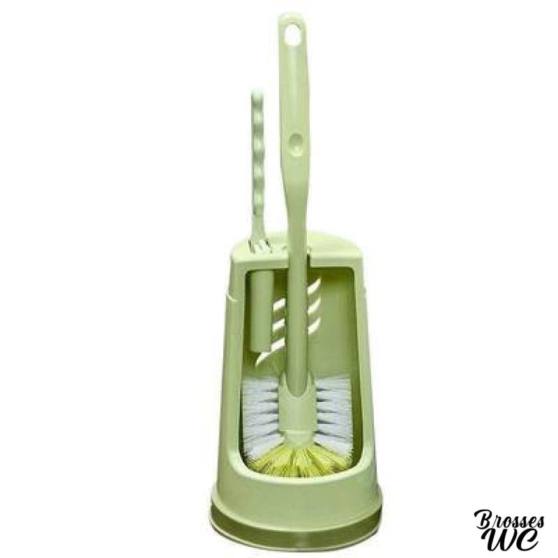 Double brosse wc