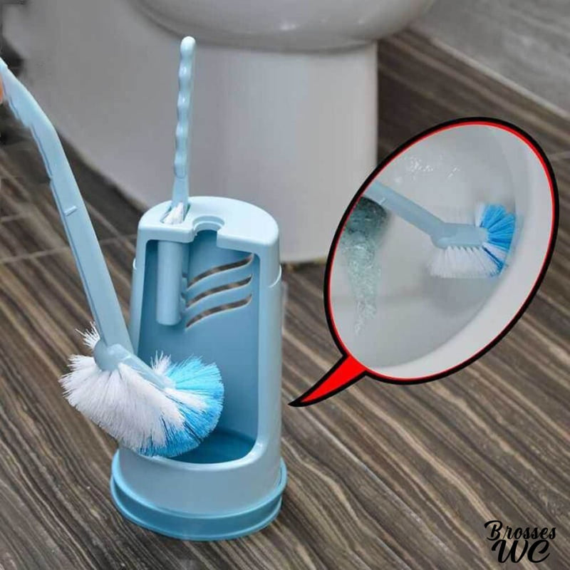 Double brosse wc