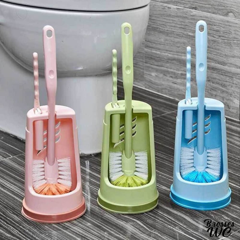 Double brosse wc