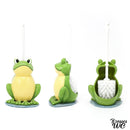 Ensemble brosse wc grenouille