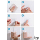 Etagere brosse wc 4 couleurs