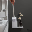 Etagere brosse wc 4 couleurs