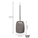 Porte brosse wc ceramique noir