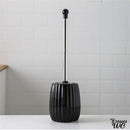 Porte brosse wc ceramique noir