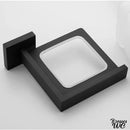 Porte brosse wc inox verre