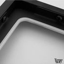 Porte brosse wc inox verre