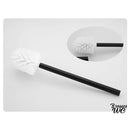 Porte brosse wc inox verre