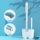 Porte brosse wc mural