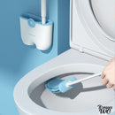 Porte brosse wc mural