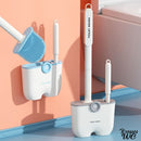 Porte brosse wc mural