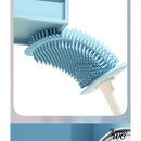 Porte brosse wc mural