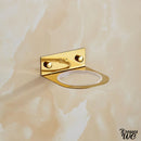 Porte brosse wc suspendu doré