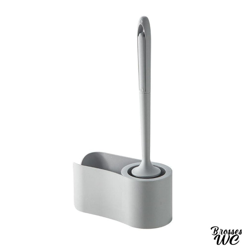 Rangement brosse wc blanc